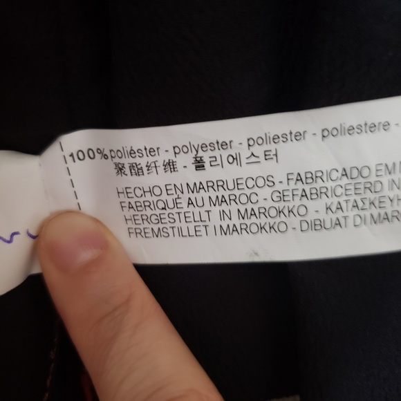 *SOLD* HP🎉 Zara Black Floral Mock Neck Shift Dress S - Picture 7 of 7